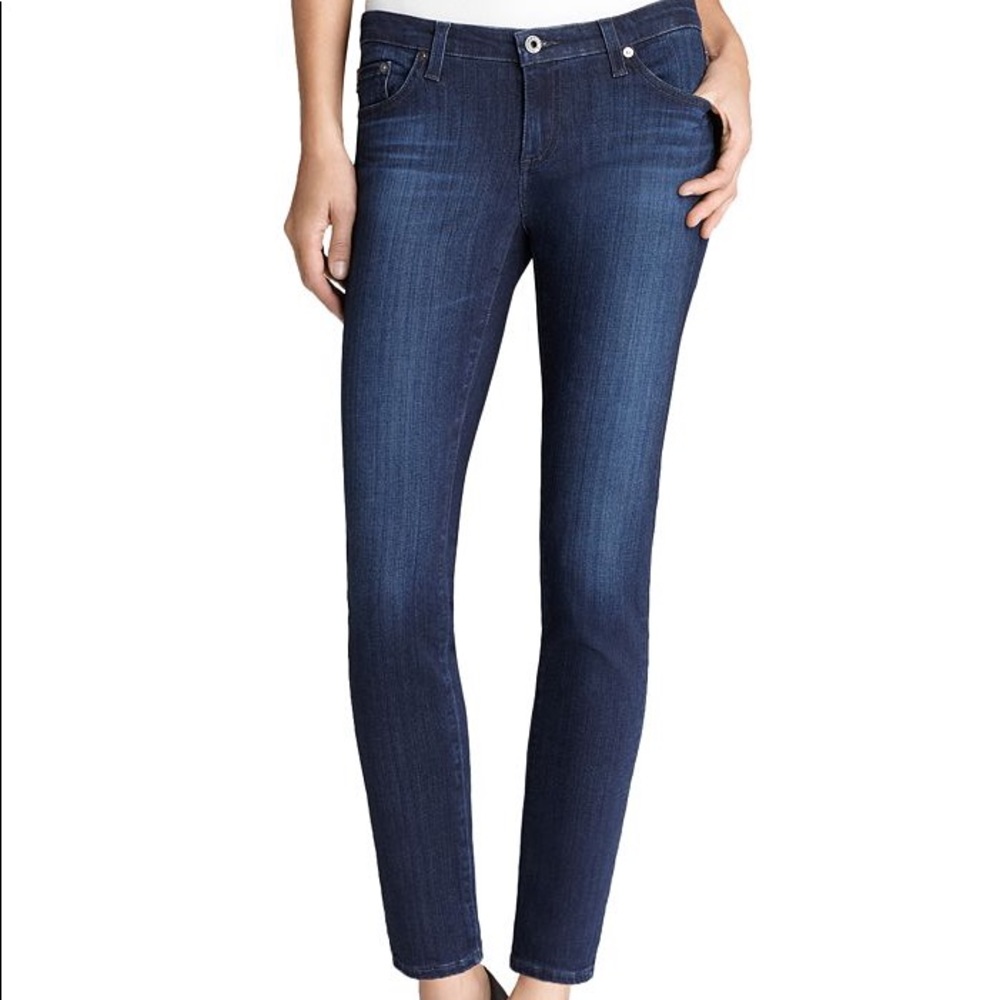 AG 👖 The Legging Ankle Dark Denim jeans sz 30R